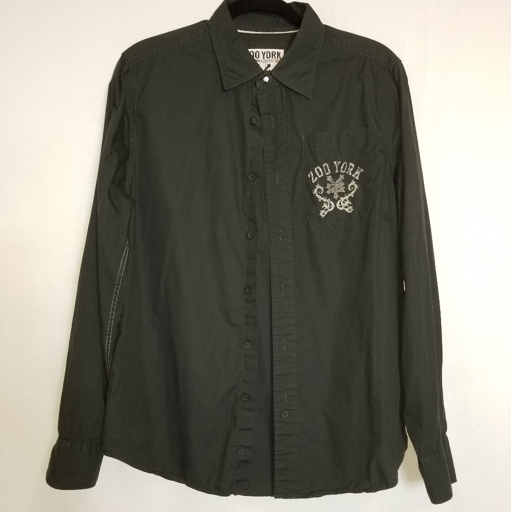 Zoo York Skull Button Up Shirt